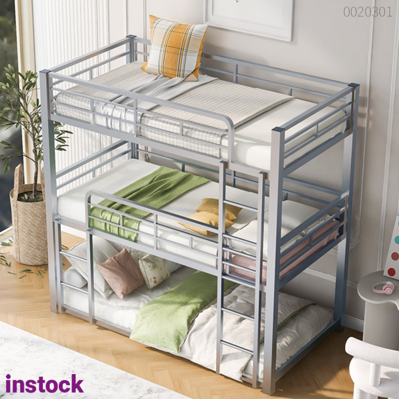 Giường sắt 3 tầng Hako