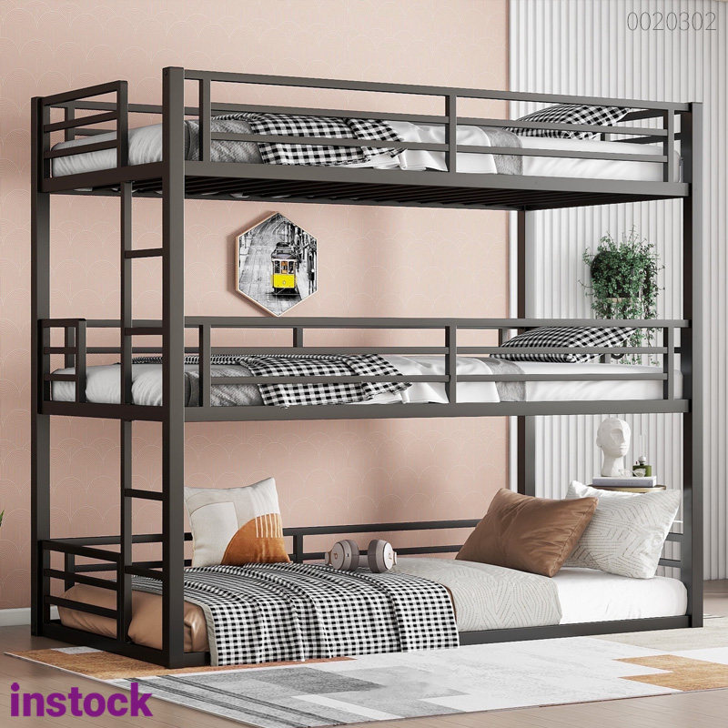 Giường sắt 3 tầng Meta