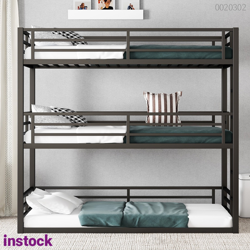 Giường sắt 3 tầng Meta