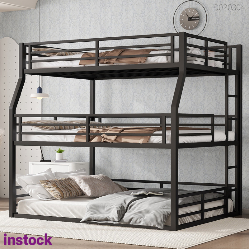 Giường sắt 3 tầng Moho