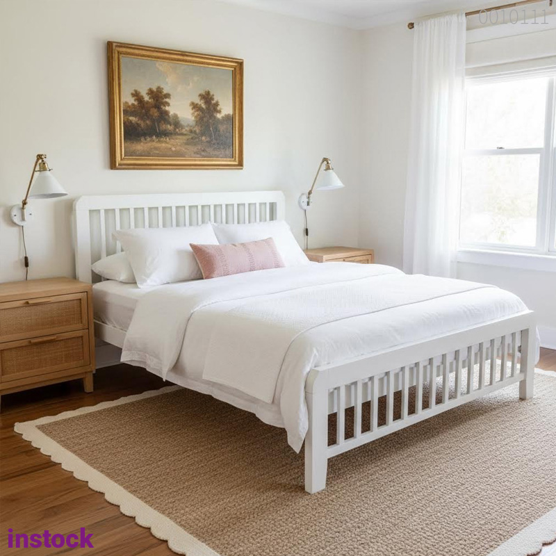 Giường sắt hộp Lior