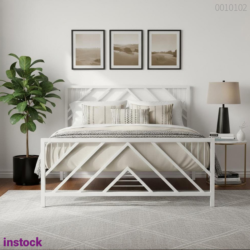 Giường sắt hộp Bami