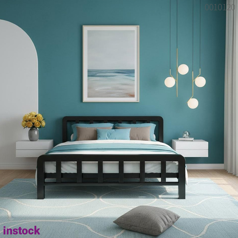 Giường sắt hộp Gari