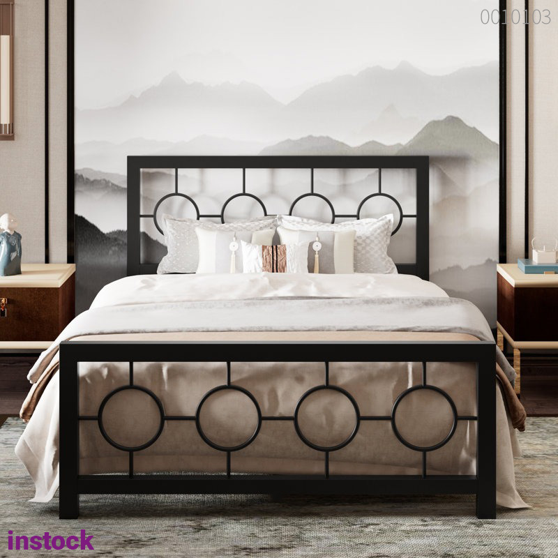 Giường sắt hộp Happy