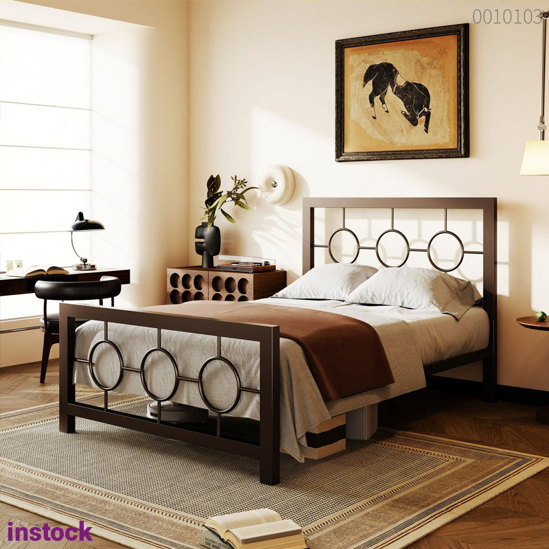 Giường sắt hộp Happy