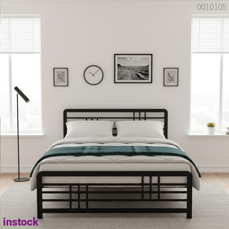 Giường sắt hộp Juno