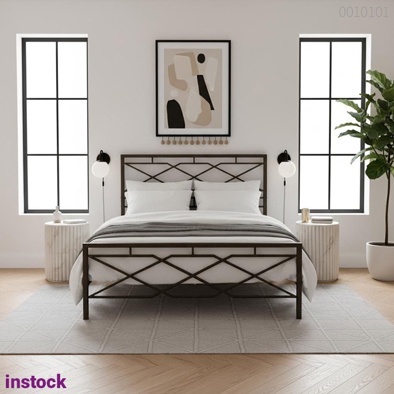 Giường sắt hộp Milan