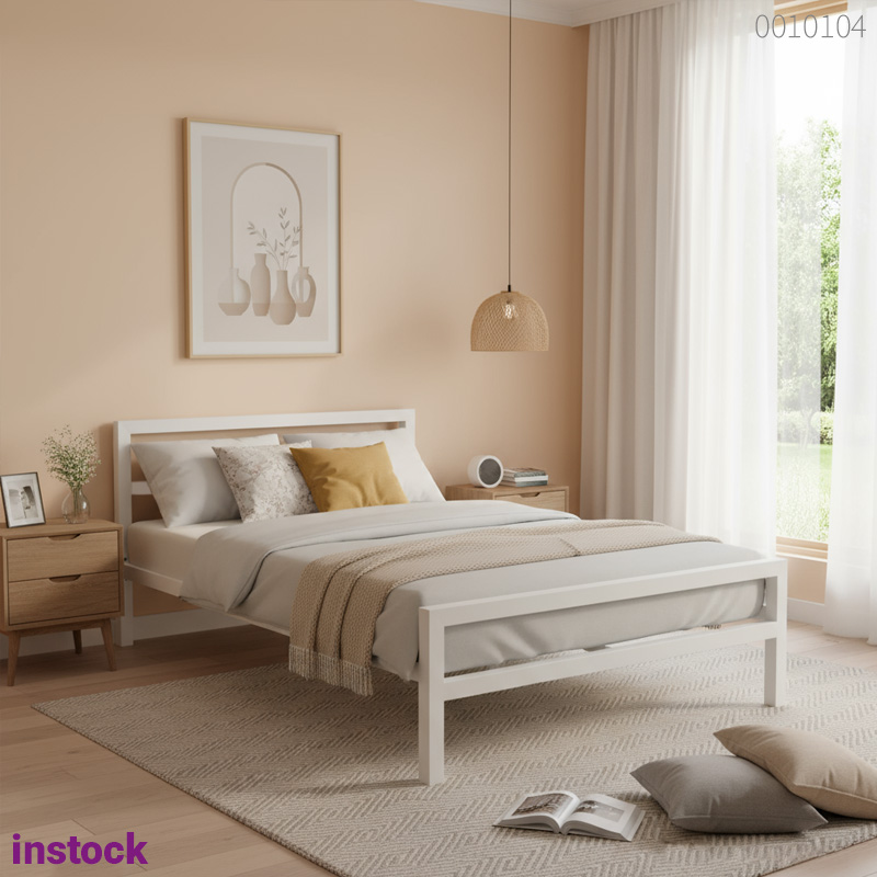 Giường sắt hộp Milano