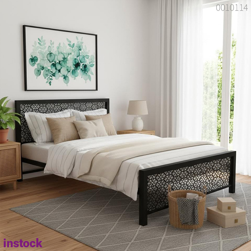 Giường sắt hộp Modern