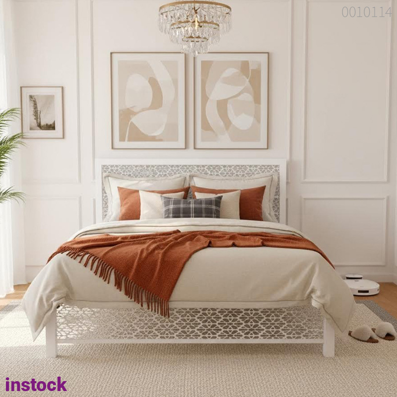 Giường sắt hộp Modern