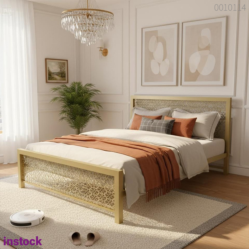 Giường sắt hộp Modern