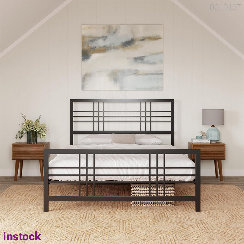 Giường sắt hộp Olivia