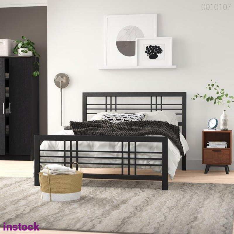 Giường sắt hộp Olivia