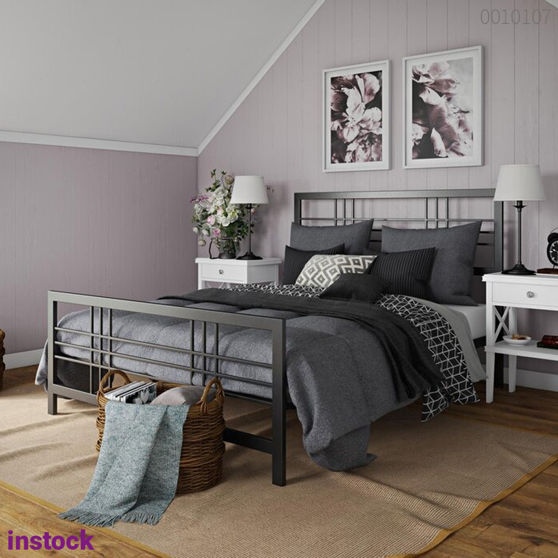 Giường sắt hộp Olivia