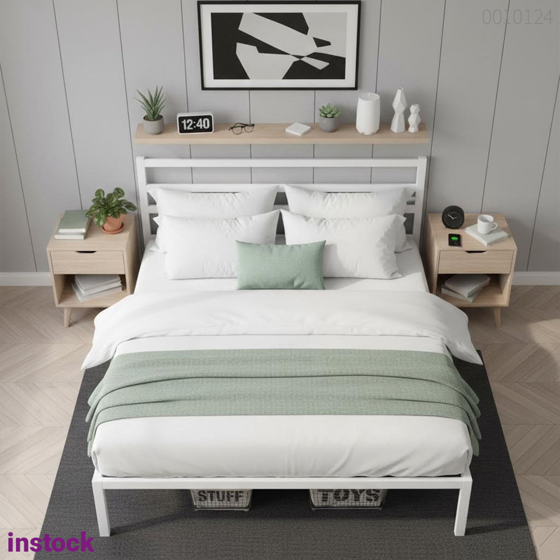 Giường sắt hộp Sanoko