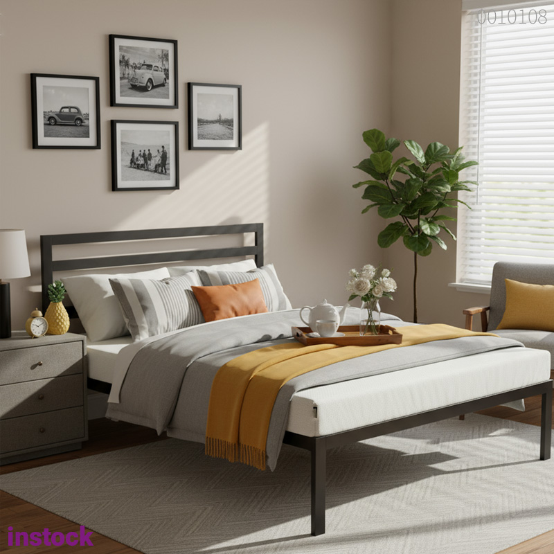 Giường sắt hộp Tido