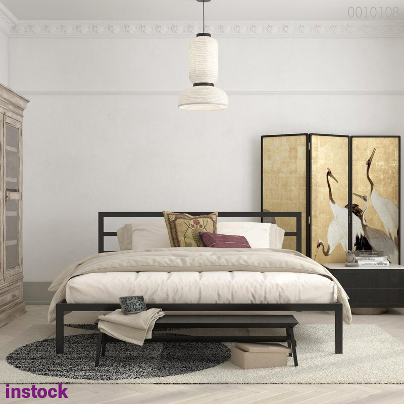 Giường sắt hộp Tido