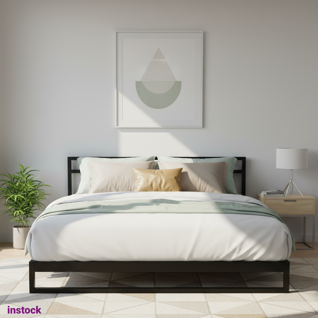 Giường sắt hộp Soren