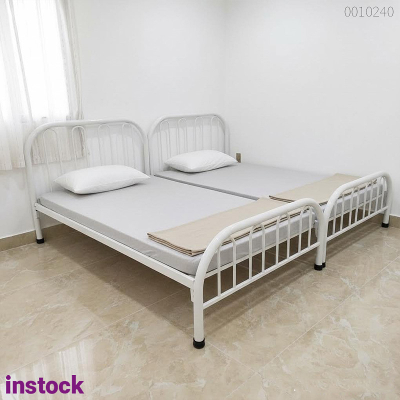 Giường sắt tròn Calla