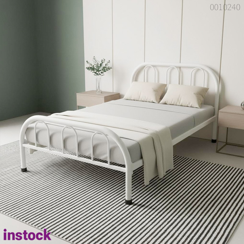 Giường sắt tròn Calla