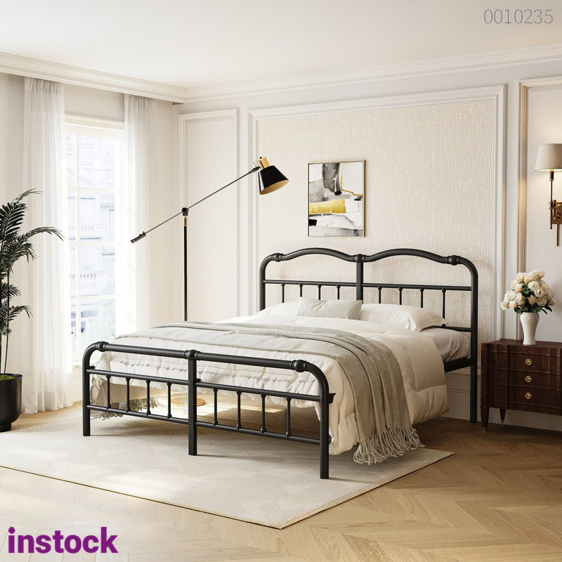 Giường sắt tròn Coco