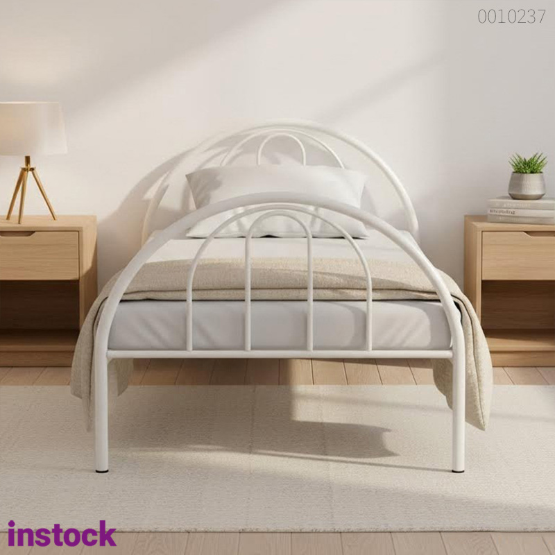 Giường sắt tròn Deli