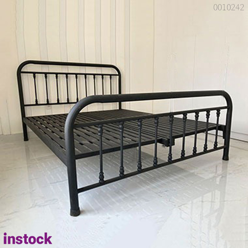 Giường sắt tròn Halen