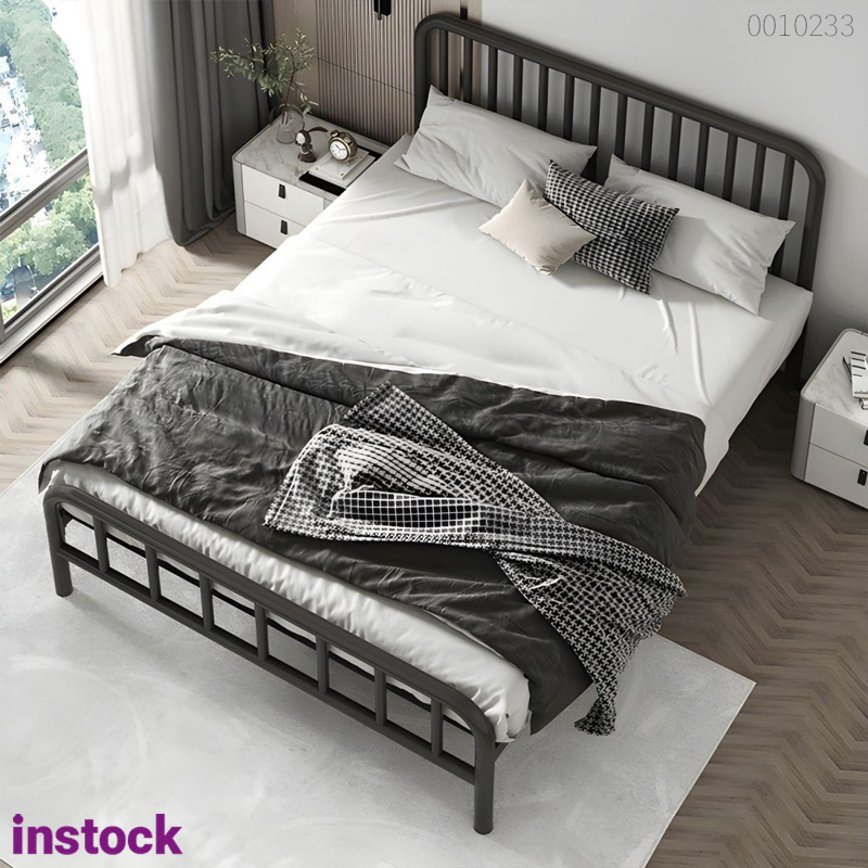 Giường sắt tròn Ivy