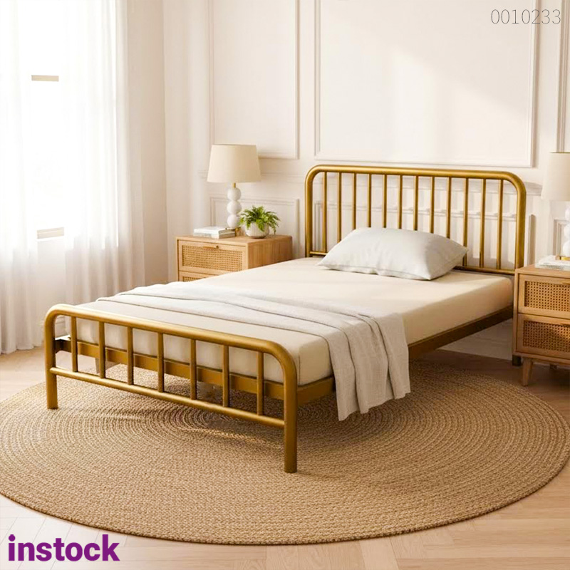 Giường sắt tròn Ivy