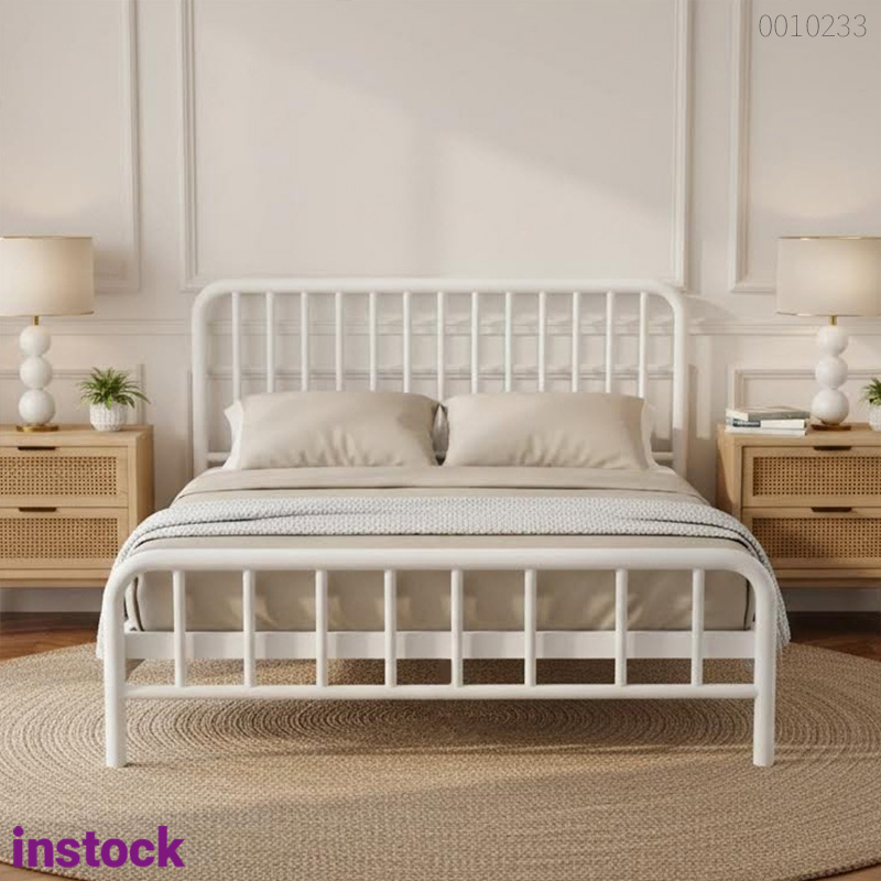 Giường sắt tròn Ivy