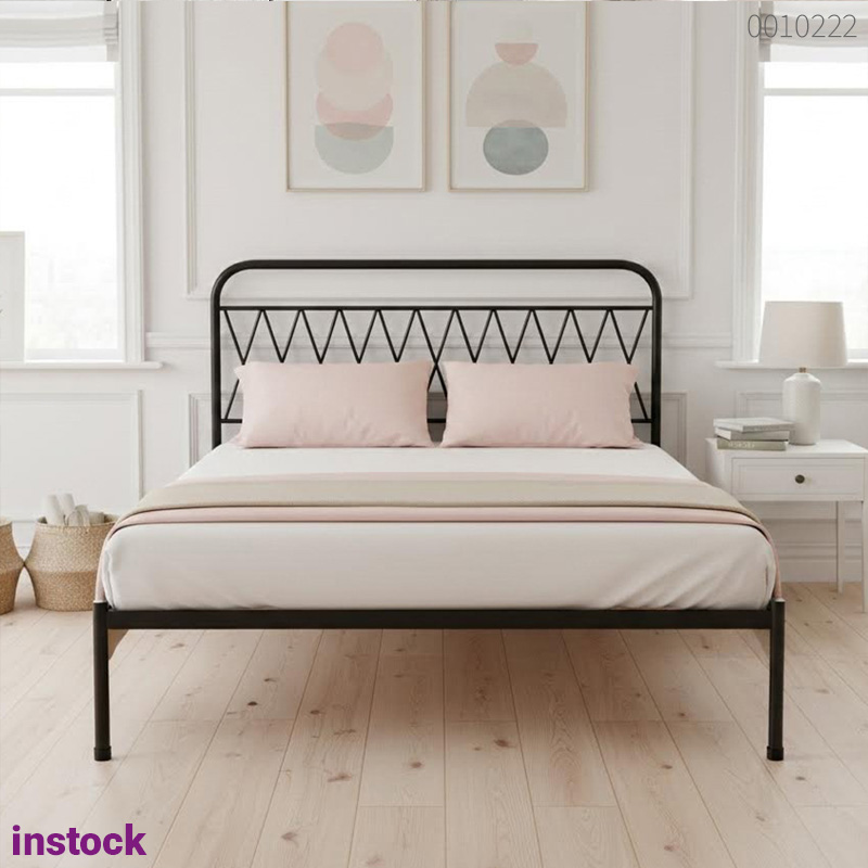 Giường sắt tròn Kina