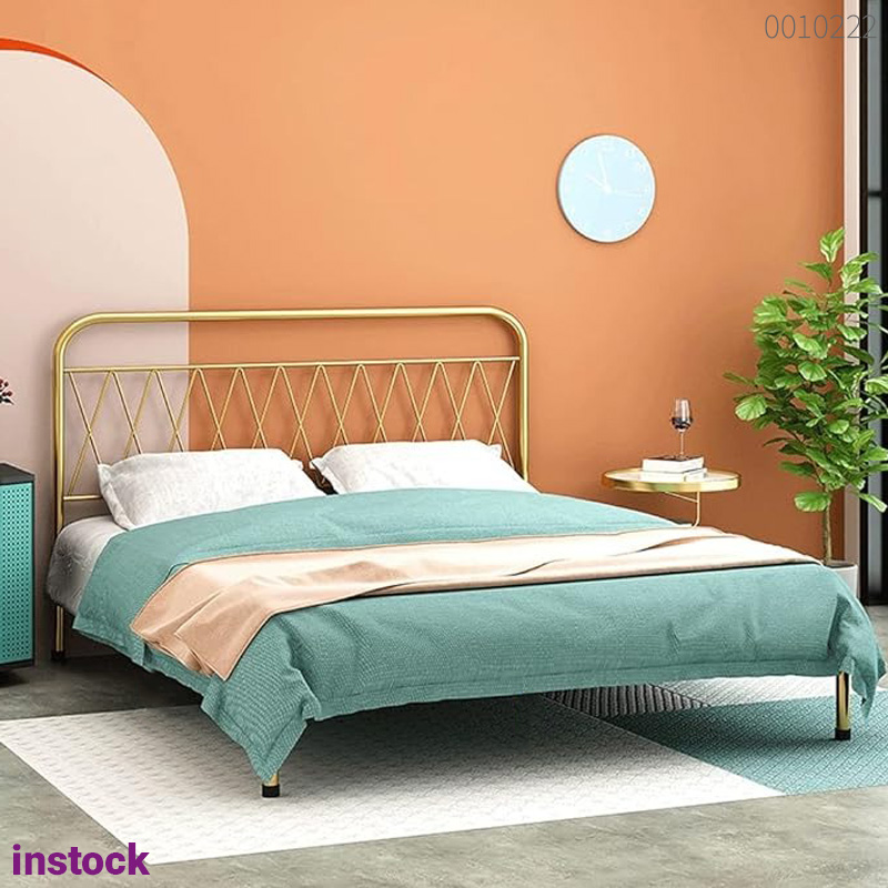 Giường sắt tròn Kina