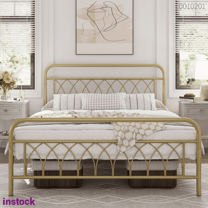 Giường sắt tròn Pauda