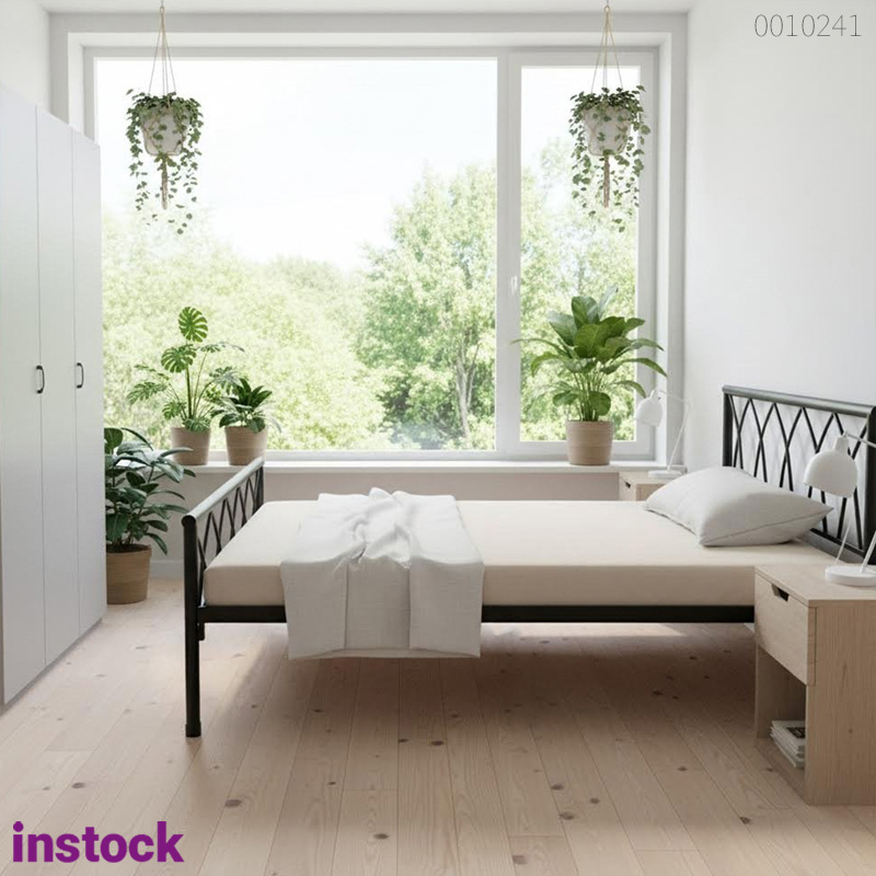 Giường sắt tròn Ruby