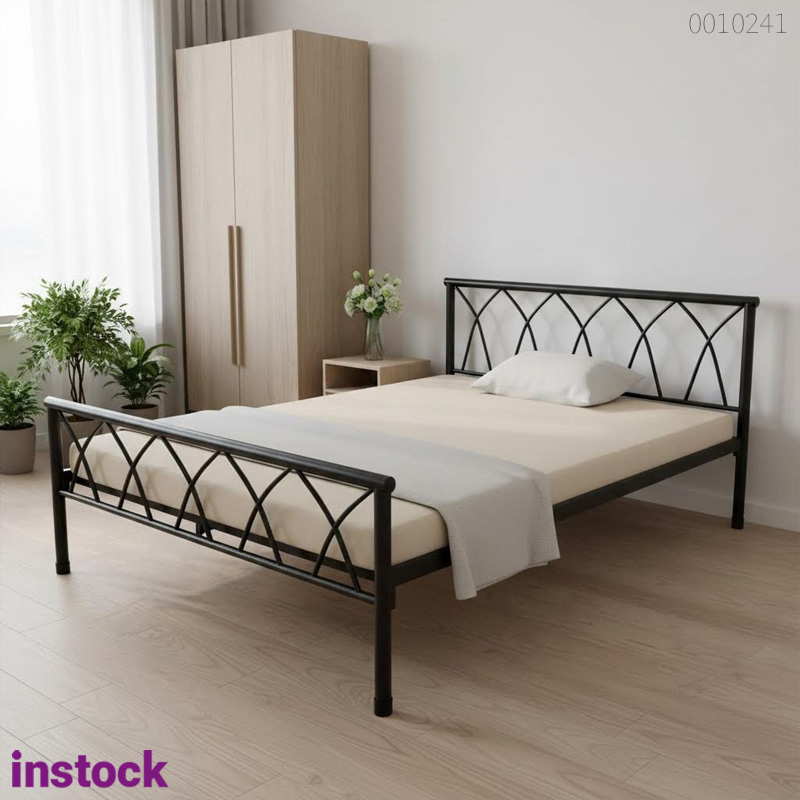 Giường sắt tròn Ruby