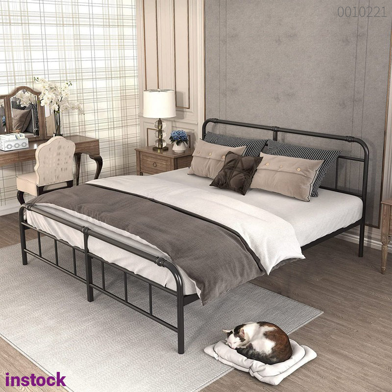 Giường sắt tròn Tango