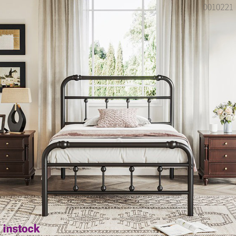 Giường sắt tròn Tango