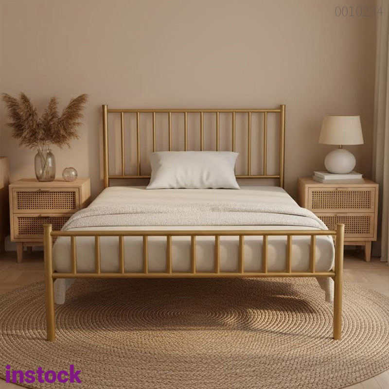 Giường sắt tròn Wendy