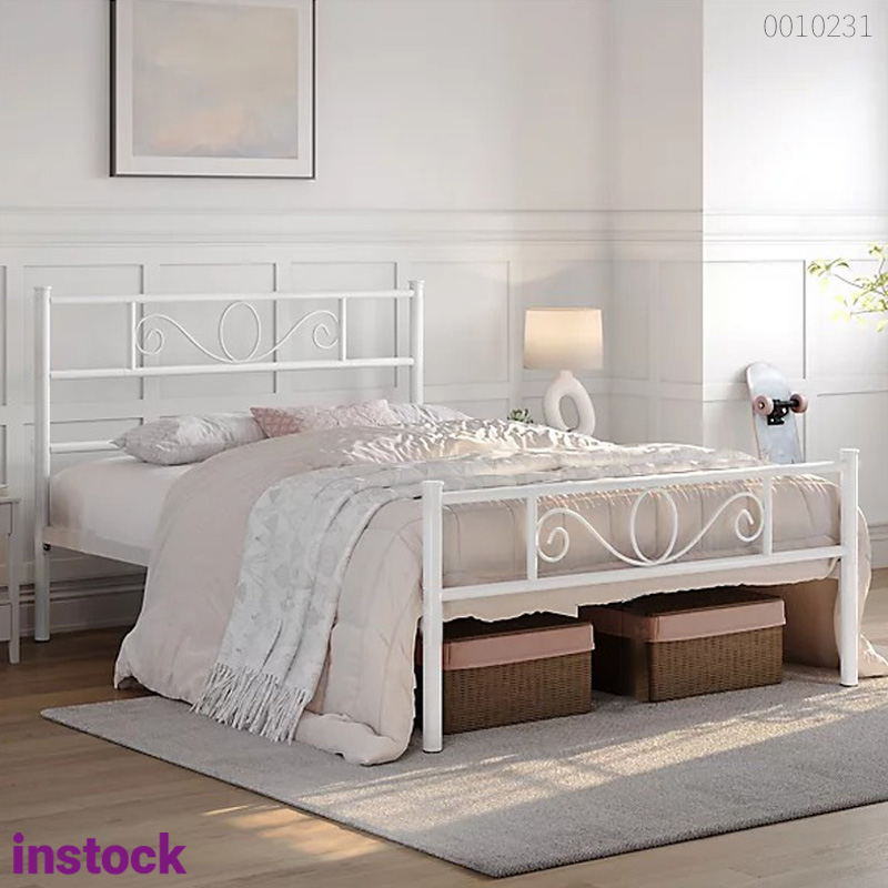 Giường sắt tròn Yuriko