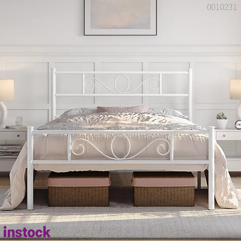 Giường sắt tròn Yuriko