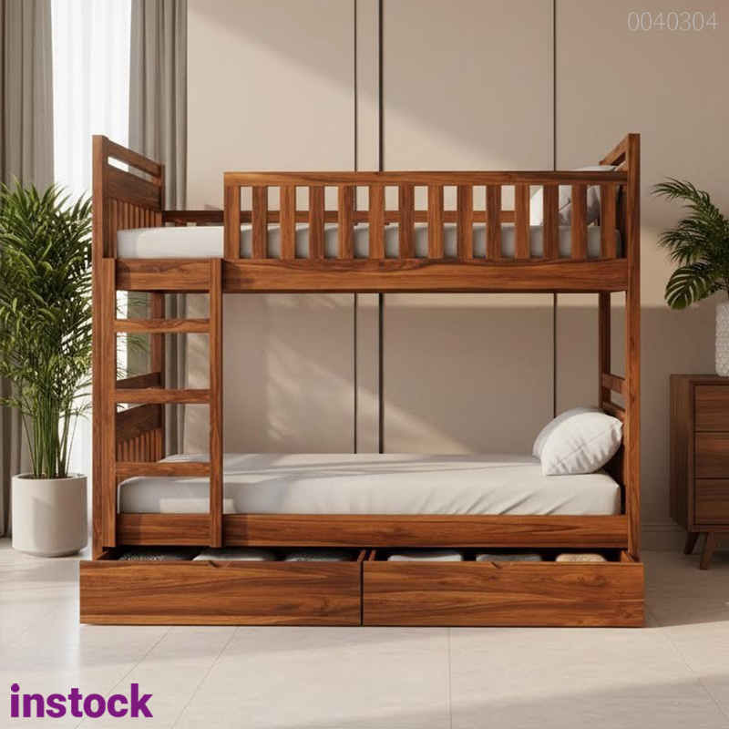 Giường tầng gỗ tràm Haravan