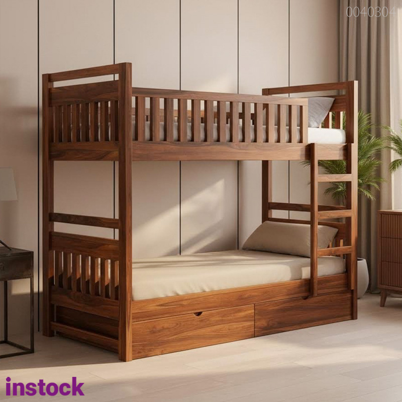 Giường tầng gỗ tràm Haravan