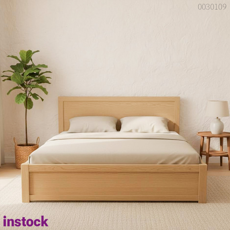 Giường ngủ gỗ sồi Atomi