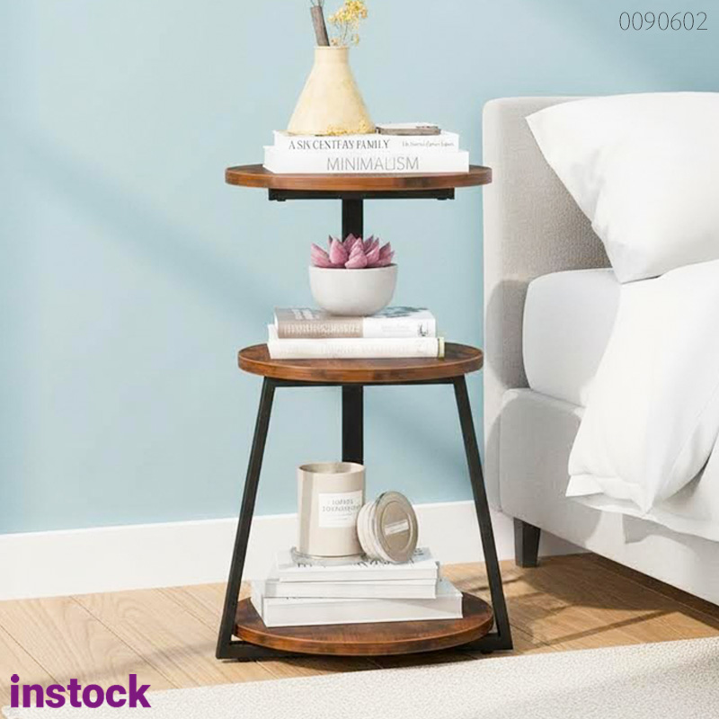 Tủ đầu giường chân sắt Mocca