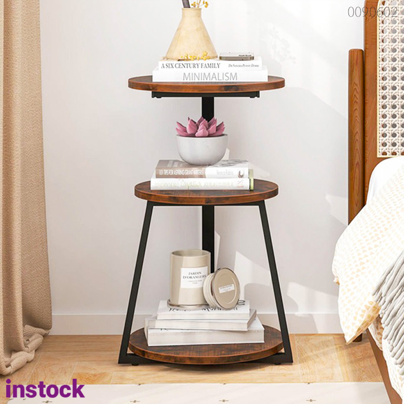 Tủ đầu giường chân sắt Mocca