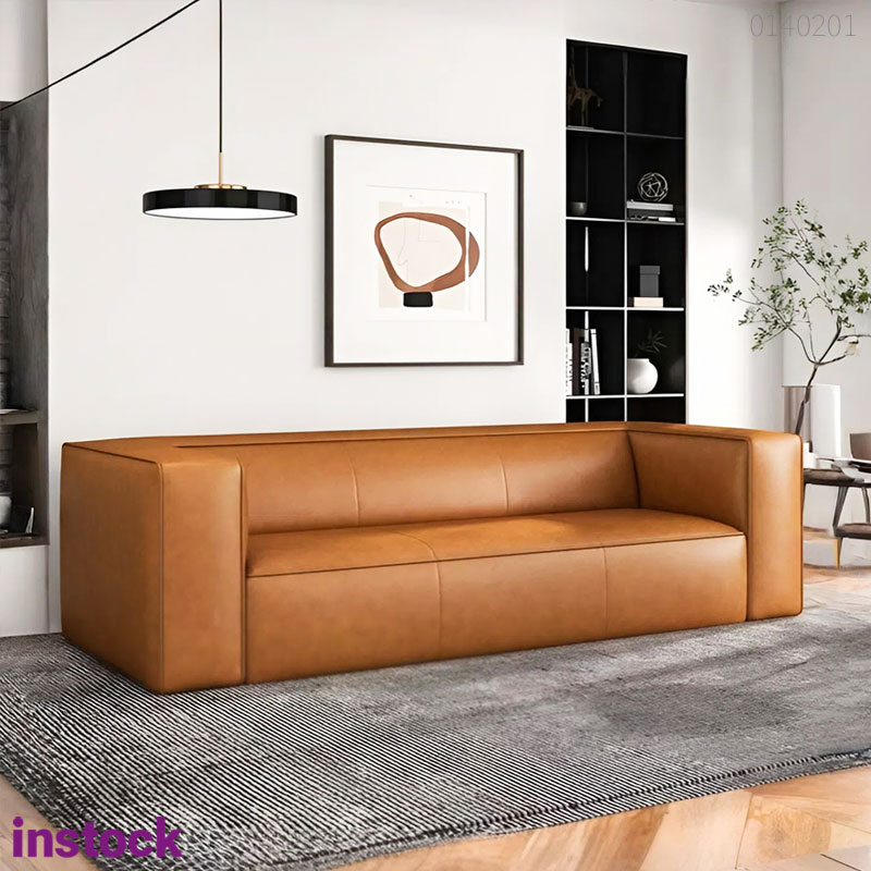 Sofa băng da bò Resty