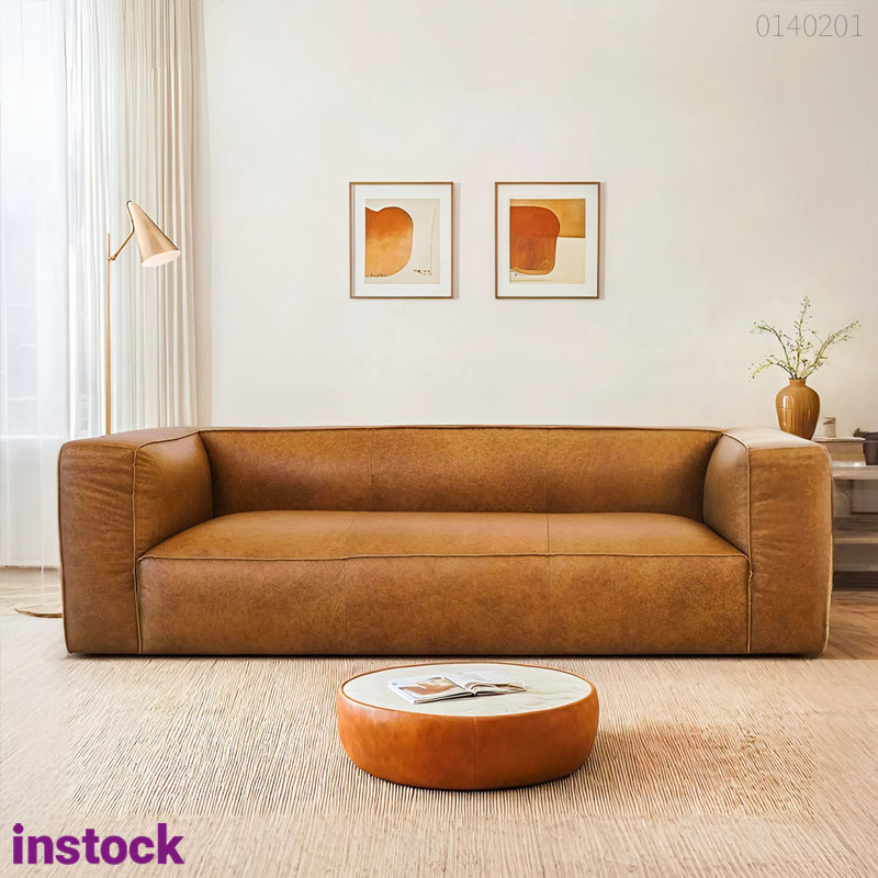 Sofa băng da bò Resty