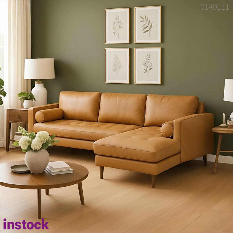 Sofa da chữ L Ecoza