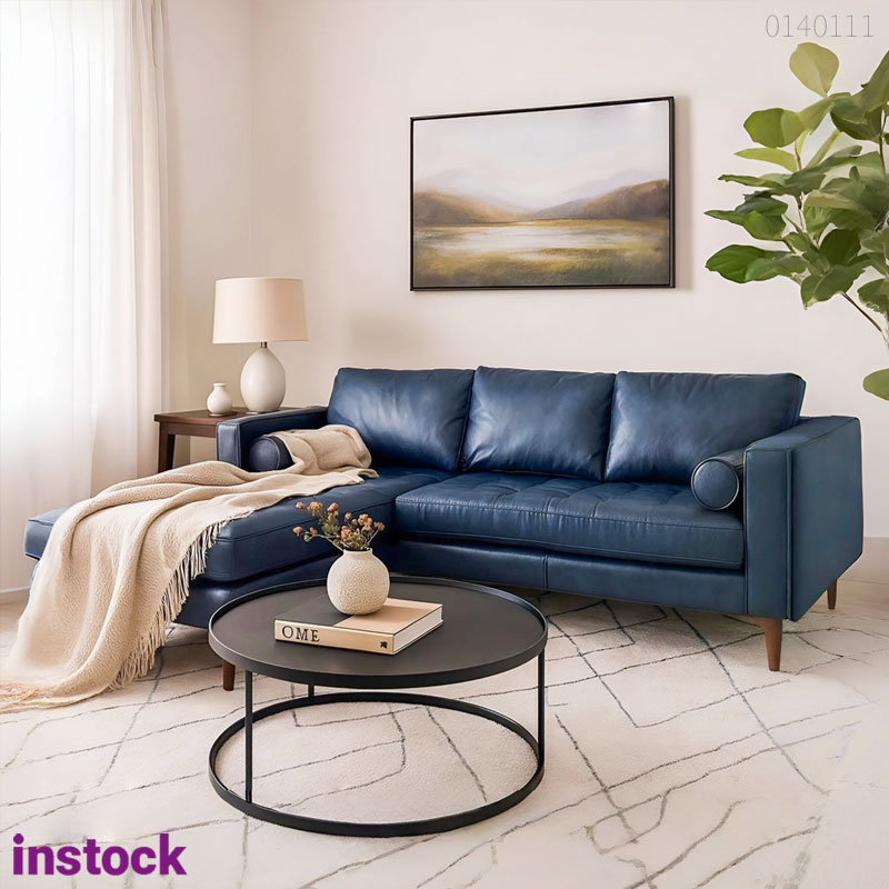 Sofa da chữ L Ecoza