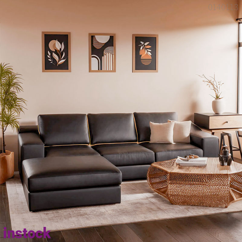 Sofa da chữ L Resto